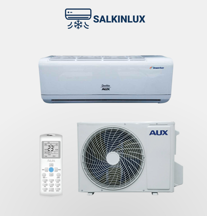 Кондиционер AUX ASW-H24A4/QDR3DI, инверторный, R410А, охлаждение и обогрев